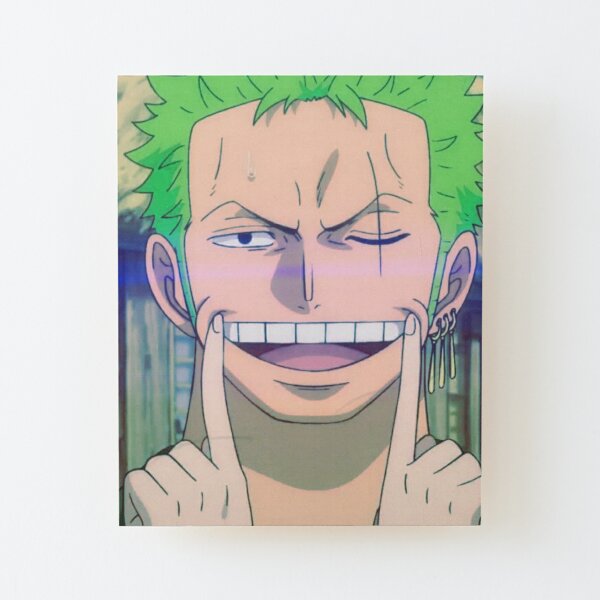 Zoro Smile Mask Wano - Cyan  Pin by RedaXis