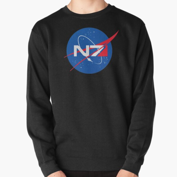 N7 effect Pullover Sweatshirt