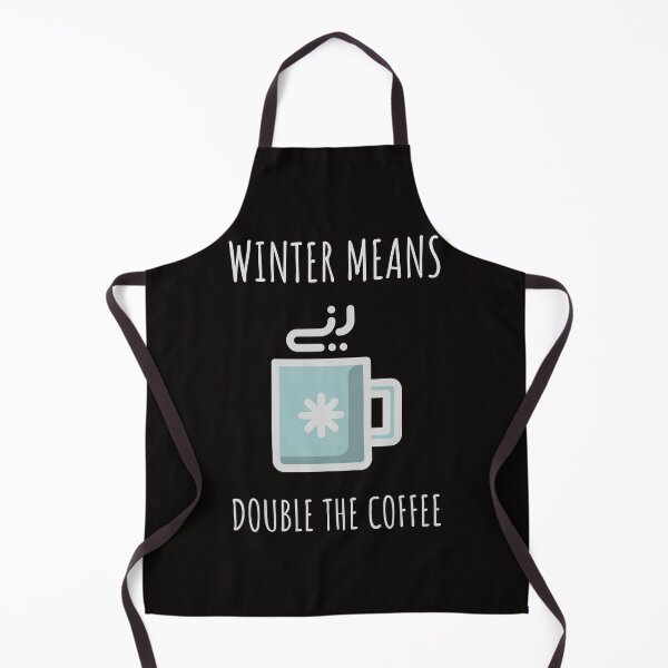 Item preview, WINTER MEANS DOUBLE THE COFFEE designed and sold by Ashalcheema.
