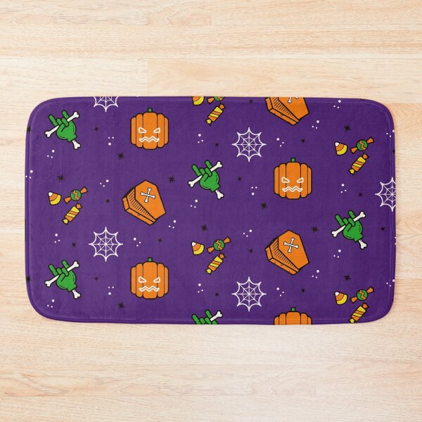 Item preview, Halloween Trick or Treat Pattern | Pumpkins Coffins Spiderwebs designed and sold by SLAG-Creative.