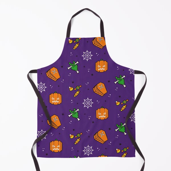 Item preview, Halloween Trick or Treat Pattern | Pumpkins Coffins Spiderwebs designed and sold by SLAG-Creative.