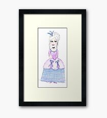 marie antoinette Framed Print