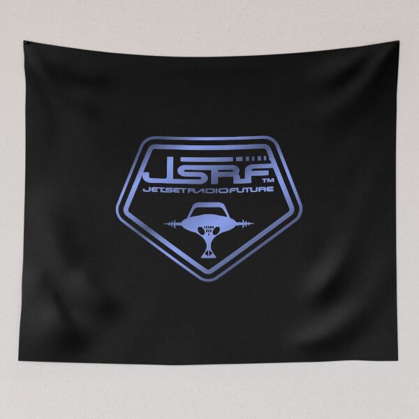 Item preview, Jet Set Radio Future (JSRF) Logo Metallic Dark Blue designed and sold by everything4eva.