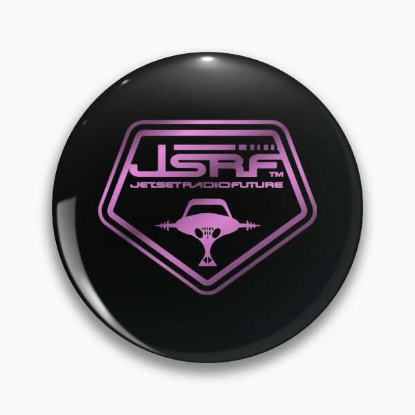 Item preview, Jet Set Radio Future (JSRF) Logo Metallic Hot Pink designed and sold by everything4eva.