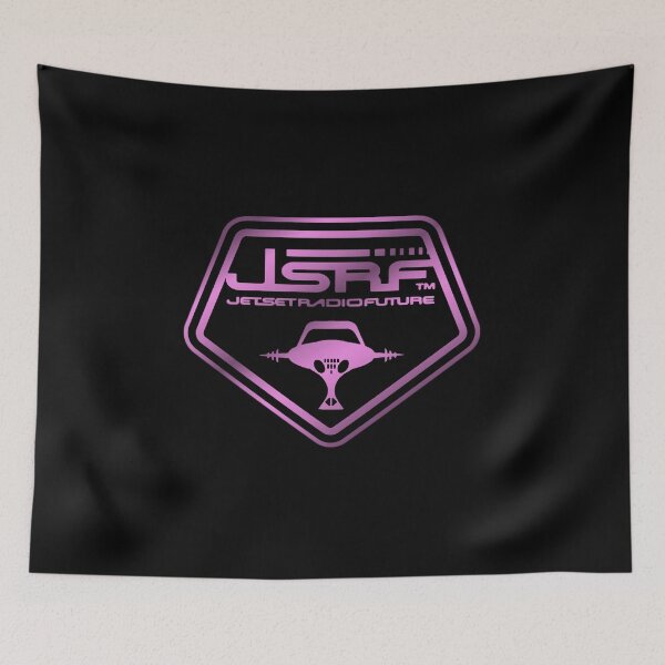 Item preview, Jet Set Radio Future (JSRF) Logo Metallic Hot Pink designed and sold by everything4eva.
