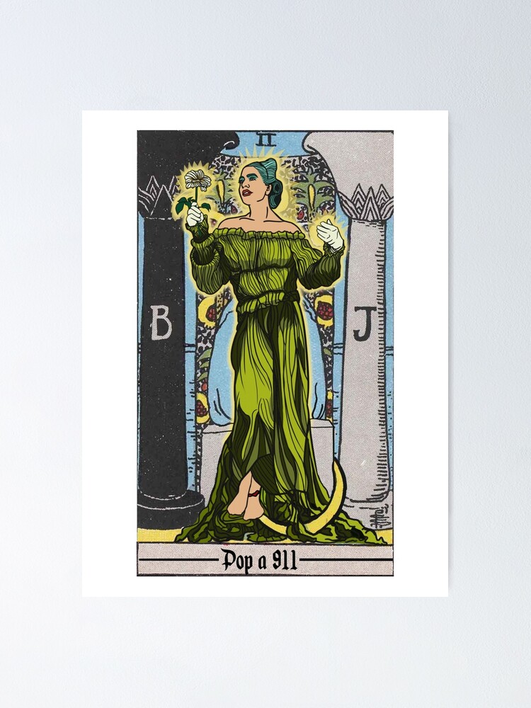 911 TAROT NUMBER Poster for by GoosDoos | Redbubble