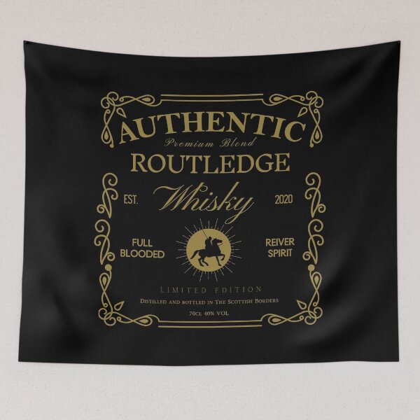 Artikelvorschau, ROUTLEDGE Whisky Label | Border Reivers entworfen und verkauft von yourscotborders.