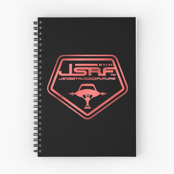 Item preview, Logotipo Jet Set Radio Future (JSRF) Rojo metalizado designed and sold by everything4eva.