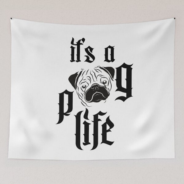 Item preview, It's a Pug Life designed and sold by flying-flamingo.