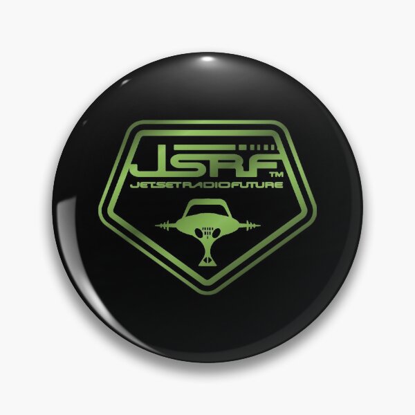 Aperçu de l'œuvre Logo Jet Set Radio Future (JSRF) Vert métallisé créée et vendue par everything4eva.