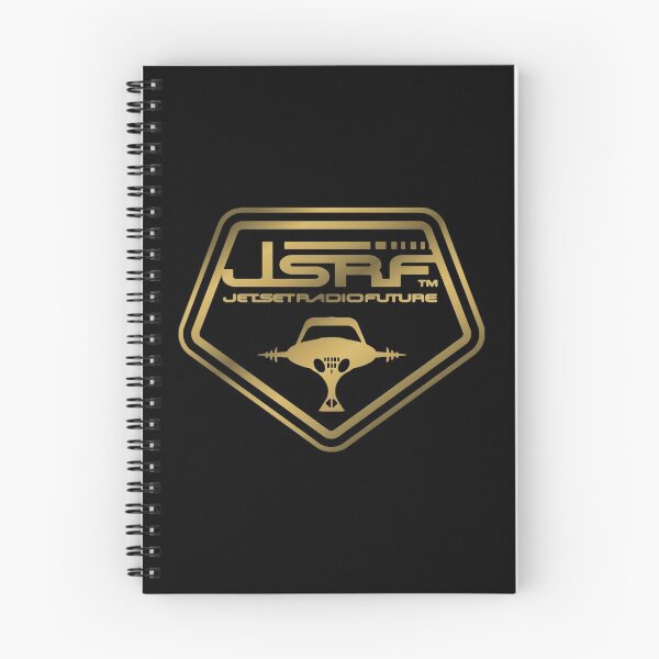 Item preview, Logotipo Jet Set Radio Future (JSRF) Dorado metalizado designed and sold by everything4eva.