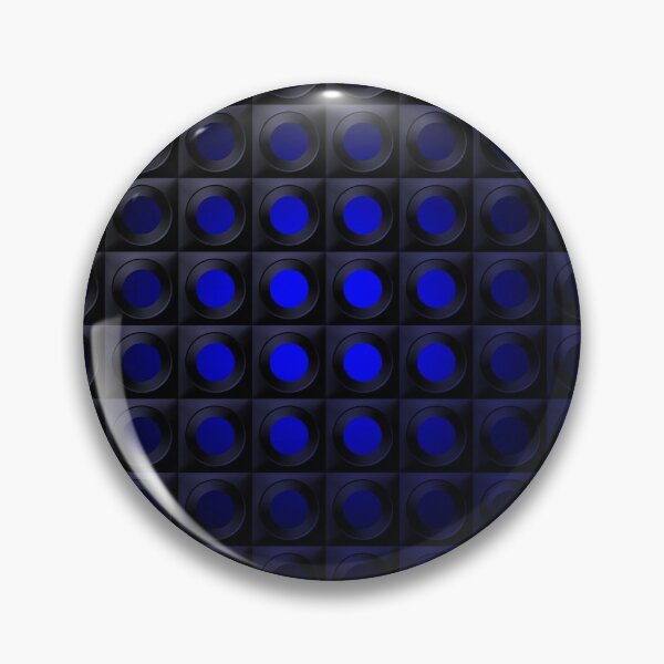 Item preview, Blue illumination in matrix cells. 3D effect designed and sold by VallaV.