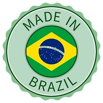 Artwork thumbnail, Made In Brazil Logo by ClickForMore