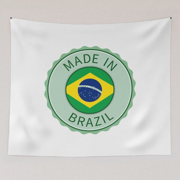 Item preview, Made In Brazil Logo designed and sold by ClickForMore.