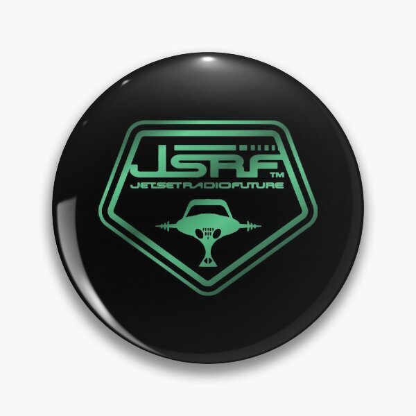 Artikelvorschau, Jet Set Radio Future (JSRF) Logo Metallic Türkis entworfen und verkauft von everything4eva.