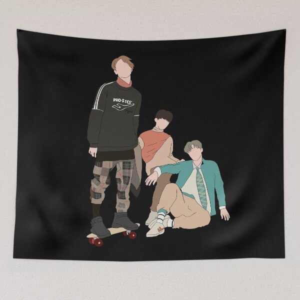 Item preview, Sticker - Stray Kids 3racha  designed and sold by Amy Hearts.