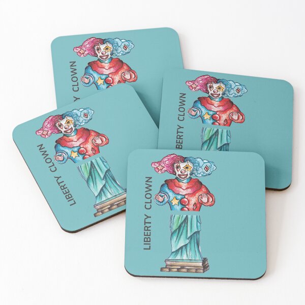 Artikelvorschau, LIBERTY CLOWN von FrankenDuo blau entworfen und verkauft von FrankenDuo.