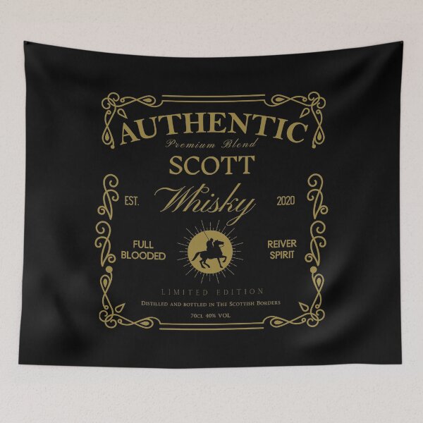 Artikelvorschau, SCOTT Whisky Label | Border Reivers entworfen und verkauft von yourscotborders.