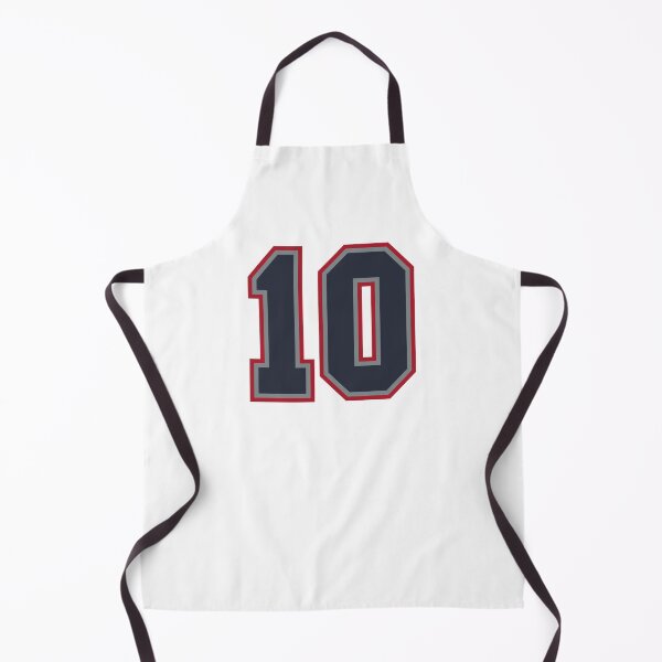 Item preview, 10 Navy Grey Red Sports Number Ten designed and sold by HelloFromAja.