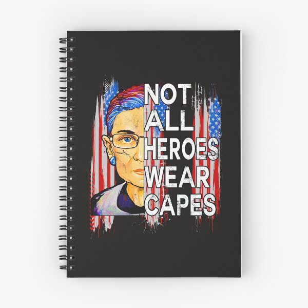Item preview,  Ruth Bader Ginsburg Not A;; Heroes Wear Capes Notorious R.B.G. Progressive RBG Retro Merch designed and sold by TrustedNomads.