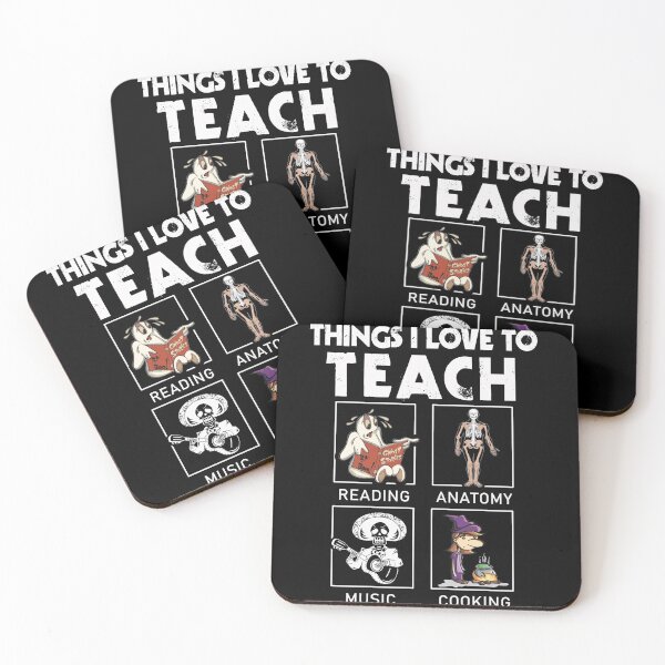 Item preview, Things I love to teach music reading anatomy cooking designed and sold by mederDESIGNS.