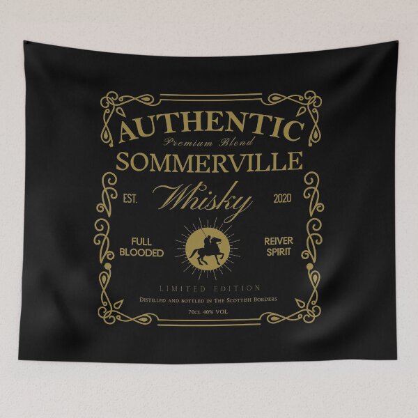 Item preview, SOMMERVILLE Whisky Label | Border Reivers designed and sold by yourscotborders.