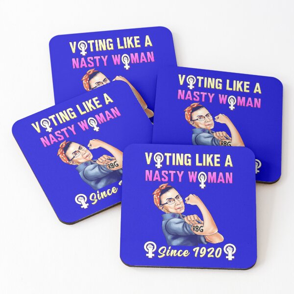 Item preview, Ruth Bader Ginsburg Voting Like A Nasty Woman Since 1920 Notorious RBG Merch designed and sold by TrustedNomads.