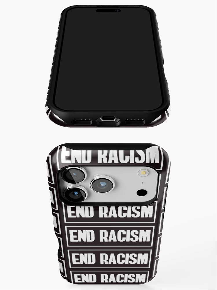 Thumbnail 3 of 4, iPhone Case, end RACISM designed and sold by Lightfield.