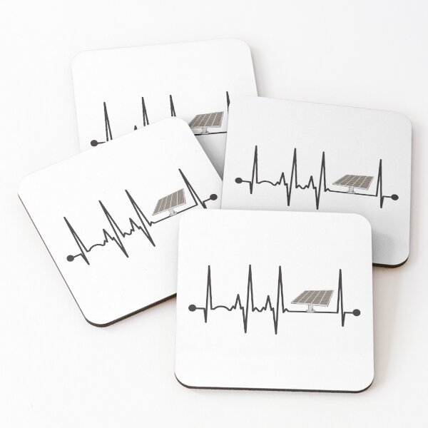 Item preview, Solar Power Heartbeat designed and sold by teesaurus.