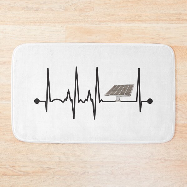 Item preview, Solar Power Heartbeat designed and sold by teesaurus.