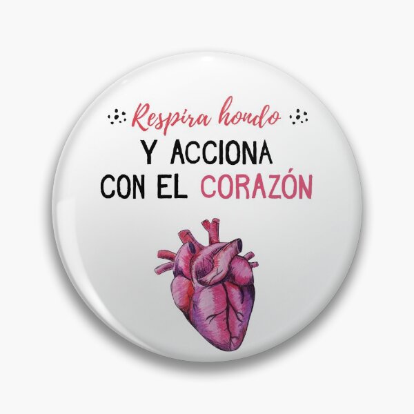 Item preview, Take a deep breath and act with your heart (white) designed and sold by bsolagrafico.