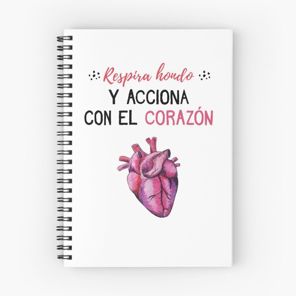 Item preview, Take a deep breath and act with your heart (white) designed and sold by bsolagrafico.