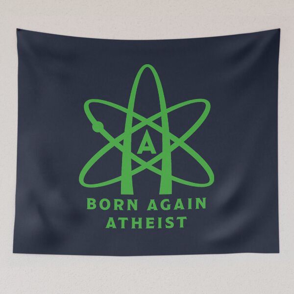 Item preview, Born Again Atheist designed and sold by Jamiecsmith1986.