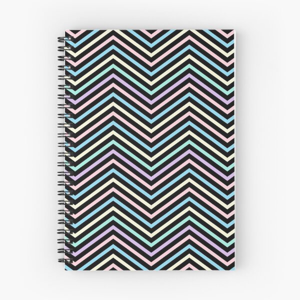 Item preview, Pastel colored zigzag pattern designed and sold by ZANGRAM.