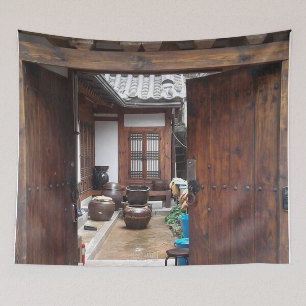 Item preview, A Seoul Hanok designed and sold by ben-taylor1234.