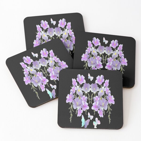 Item preview, Boho,Lilac,flowers and butterfly cute design, inspired by nature designed and sold by Adri Barnard.