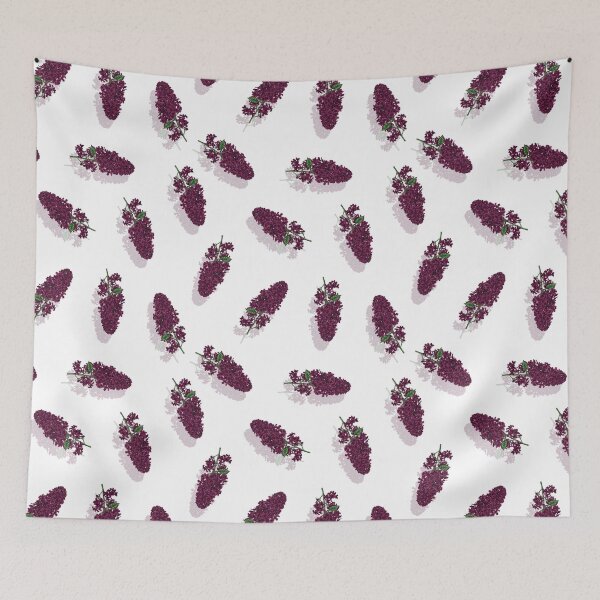 Item preview, Lilac Maze Mulberry Red designed and sold by floratine.