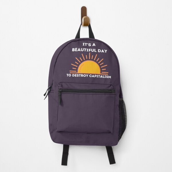 Item preview, Beautiful Day to Destroy Capitalism designed and sold by Zoranzi.