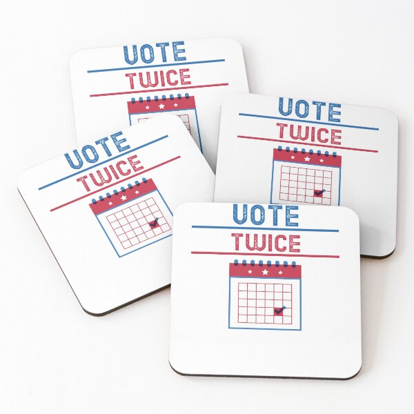 Item preview, VOTE TWICE designed and sold by YourEssentials.