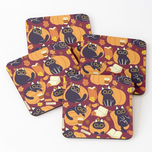 Item preview, Cats, Pumpkins and Books designed and sold by TaylorRoss1.