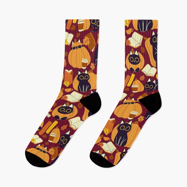 Item preview, Cats, Pumpkins and Books designed and sold by TaylorRoss1.