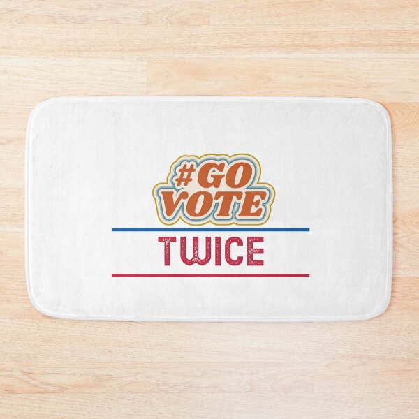 Item preview, VOTE TWICE designed and sold by YourEssentials.