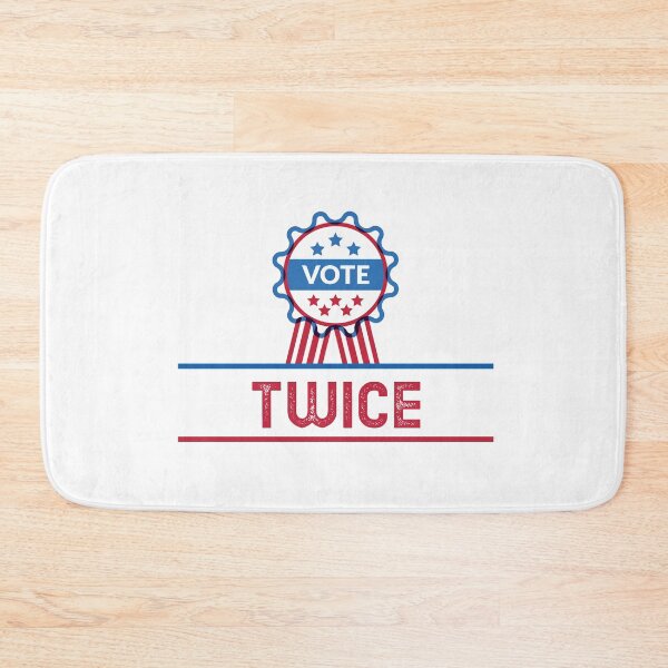 Item preview, VOTE TWICE designed and sold by YourEssentials.