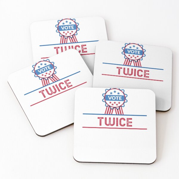 Item preview, VOTE TWICE designed and sold by YourEssentials.