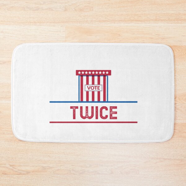 Item preview, VOTE TWICE designed and sold by YourEssentials.