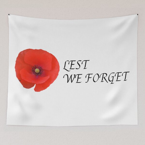 Item preview, Lest We Forget designed and sold by JakaLeMarque.