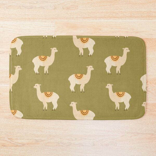 Item preview, Alpacas on green designed and sold by reneesillus.