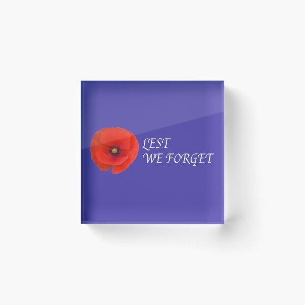 Item preview, Lest We Forget designed and sold by JakaLeMarque.