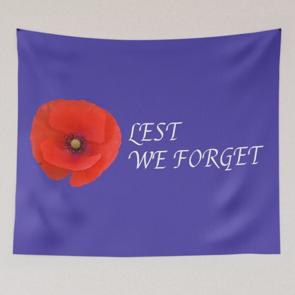 Item preview, Lest We Forget designed and sold by JakaLeMarque.