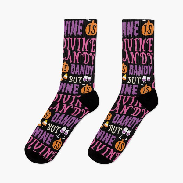 Item preview, Halloween Candy Is Dandy But Wine Is Divine Funny Gift designed and sold by haselshirt.